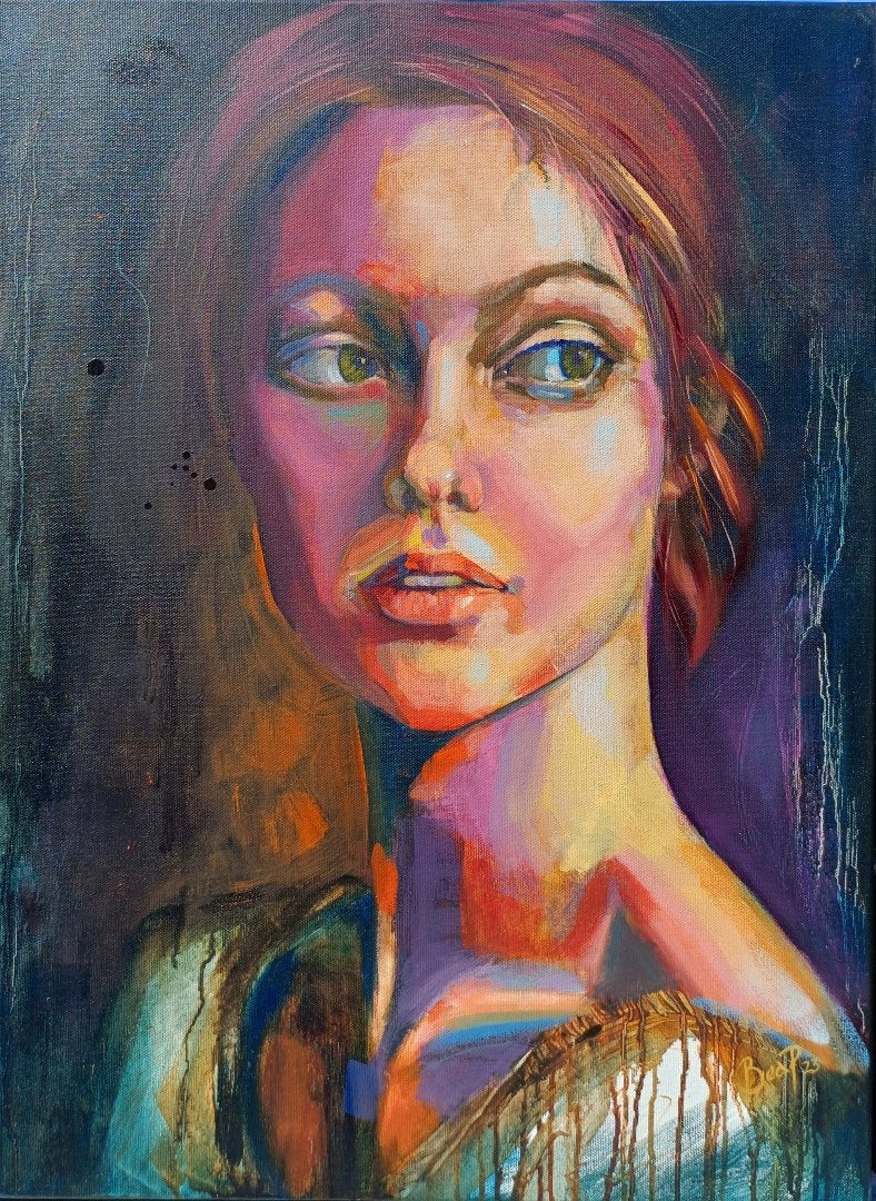 Enlightened - Painting in Oil on Canvas - 610mm x 460mm