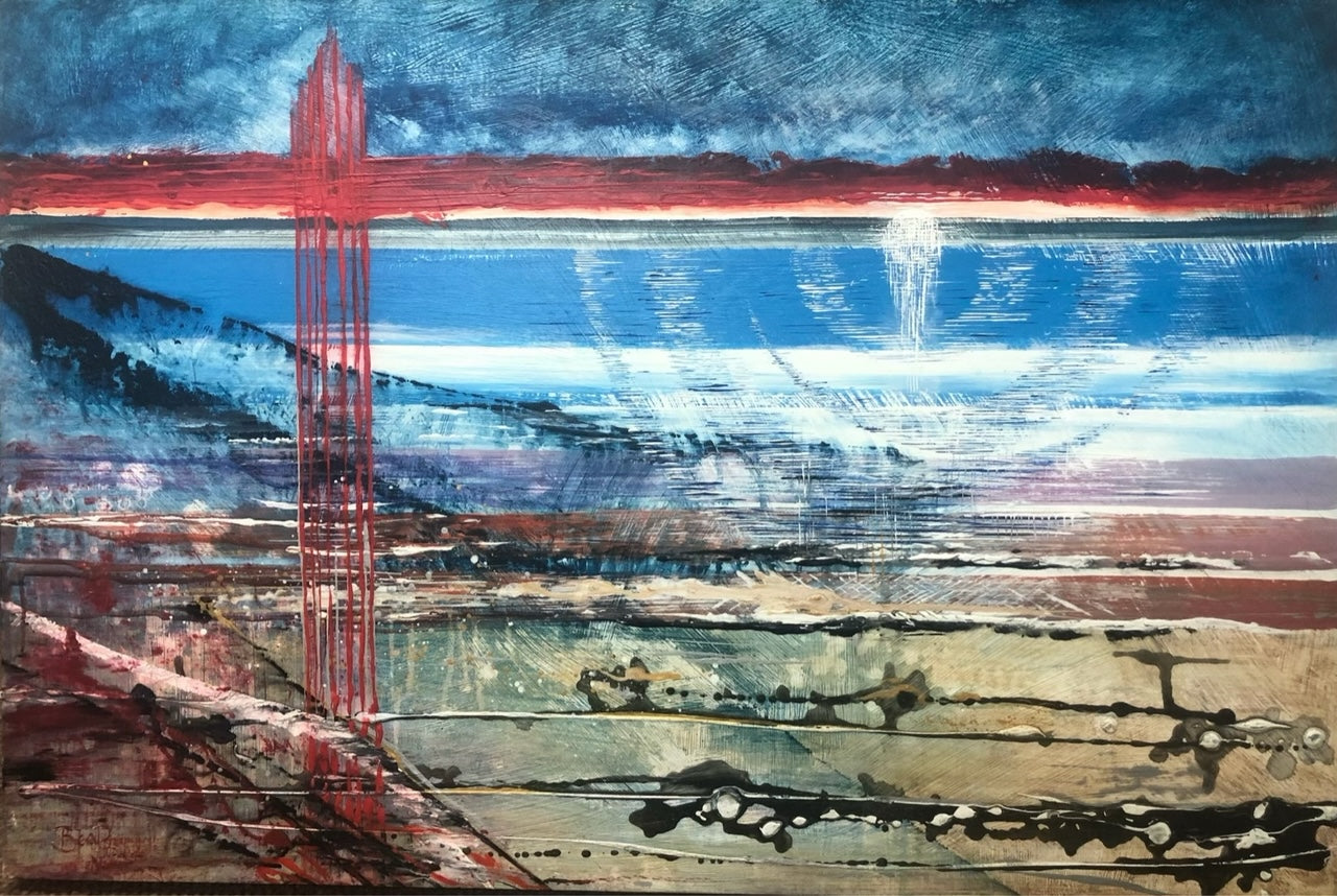 Deep Thoughts - Acrylic on  Canvas - 610mm x 910mm