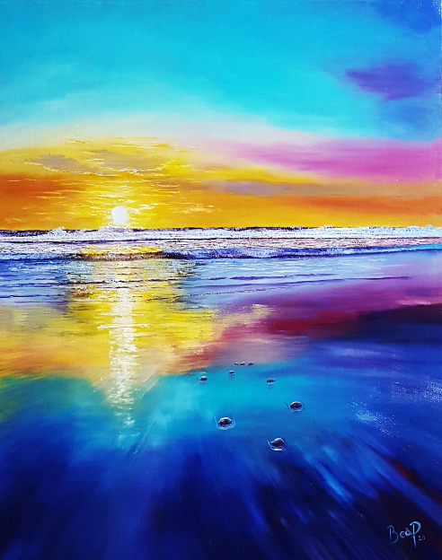 Sunrise Blue - Print