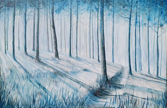 The Clearing - Painting in Acrylic on Canvas - 1010mm x 1520mm